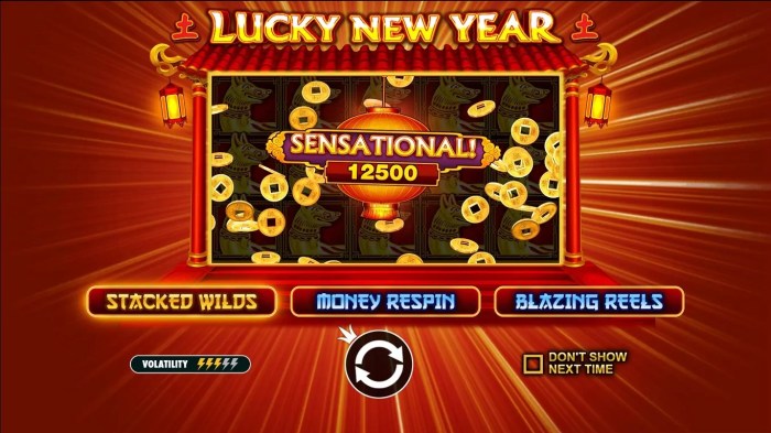 Keuntungan main slot Lucky New Year